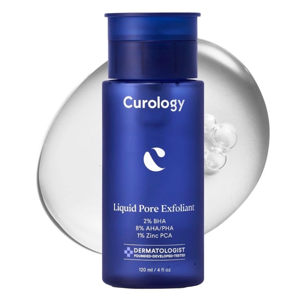 NEW Curology Liquid Pore Exfoliant 120ml 4oz 2% BHA 8% AHA PHA 1% Zinc PCA Skin
